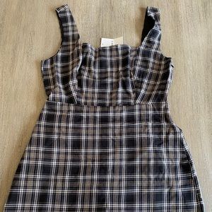 Women’s Plaid Skort Romper